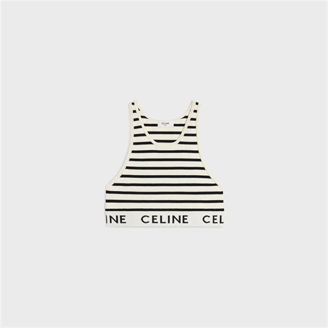 celine mesh sports bra|Celine.